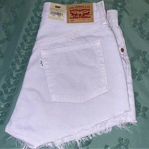 Lilac Levi 501 Shorts